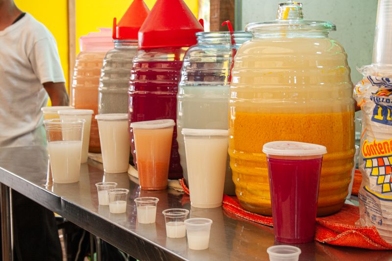 Chuys agua fresca and refreshing beverages
